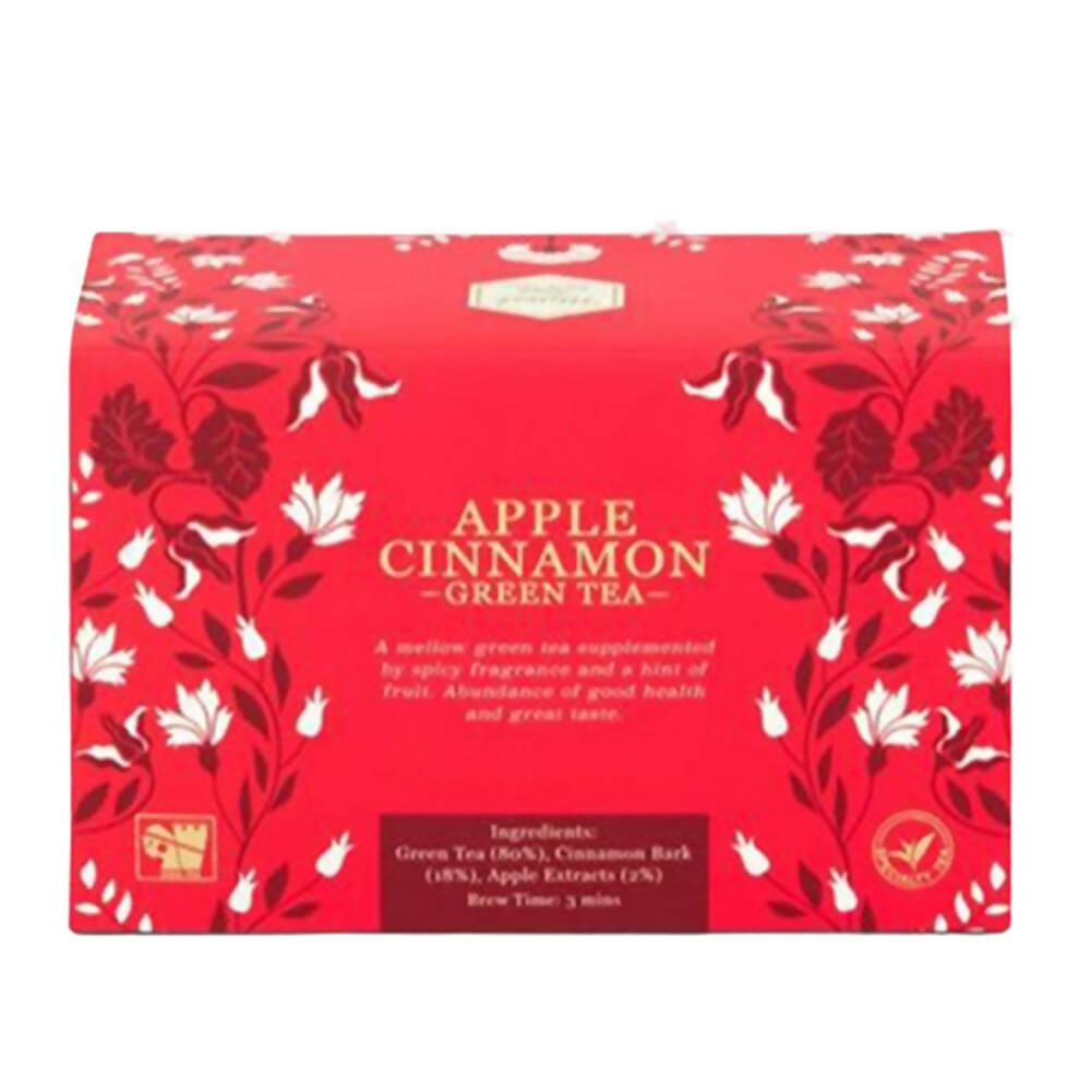 Buy Mittal Teas Apple Cinnamon Green Tea - Eco Friendly Bags Online in USA from Chaijava. Fast shipping available.