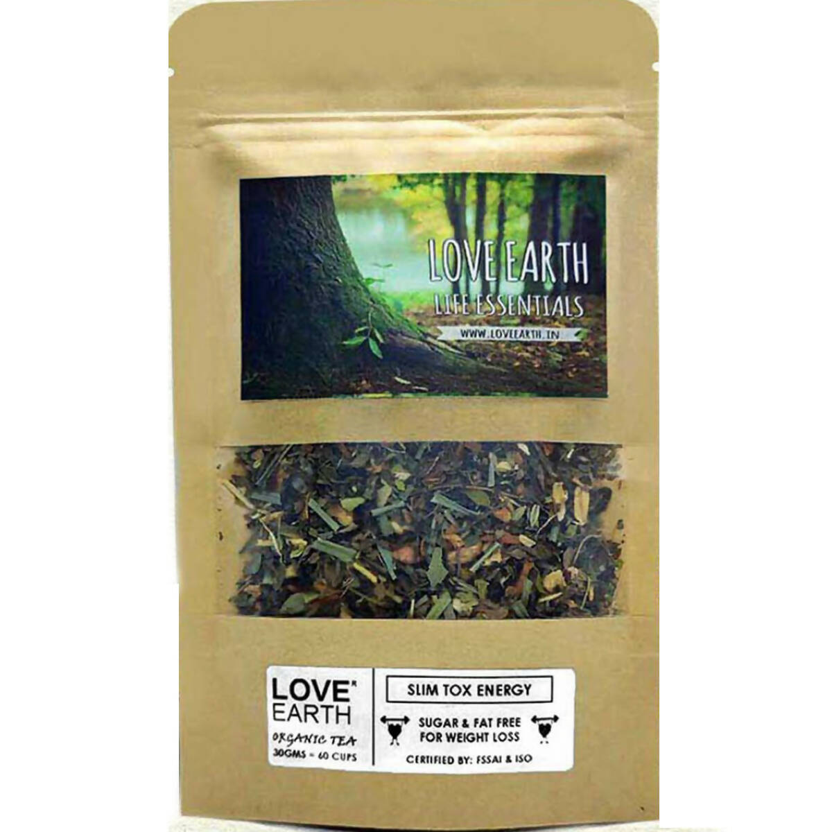 Buy Love Earth Life Essentials Organic tea (Slim Tox Energy) Online in USA from Chaijava. Fast shipping available.