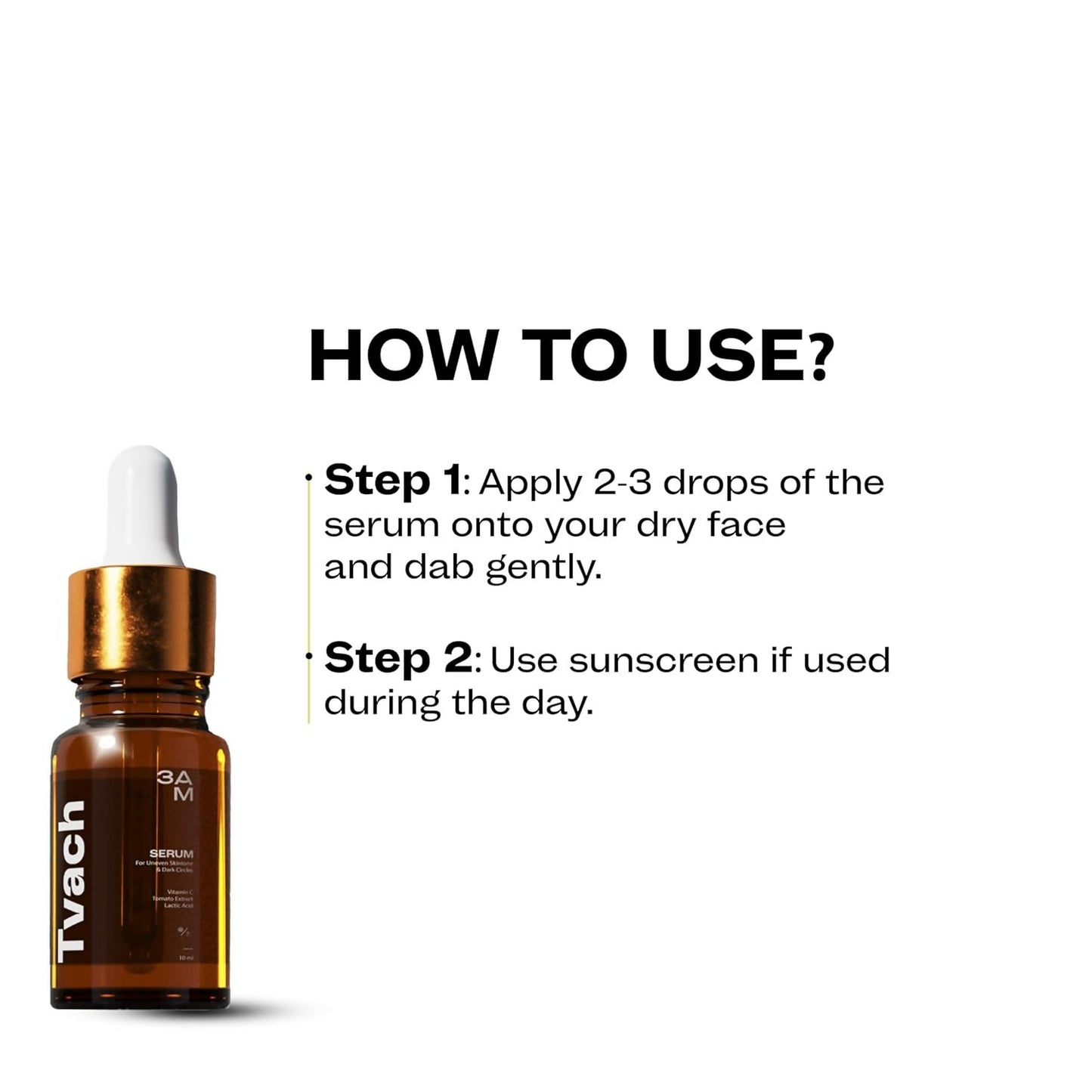 Buy 3 AM Vitamin C Serum For Uneven Skin Online in USA from Chaijava. Fast shipping available.