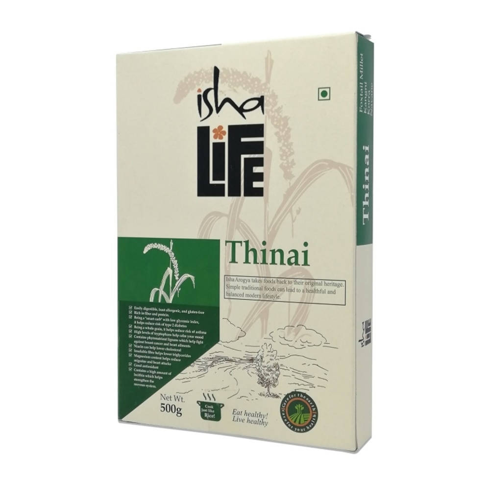 Buy Isha Life Thinai (Foxtail Millet) Online in USA from Chaijava. Fast shipping available.