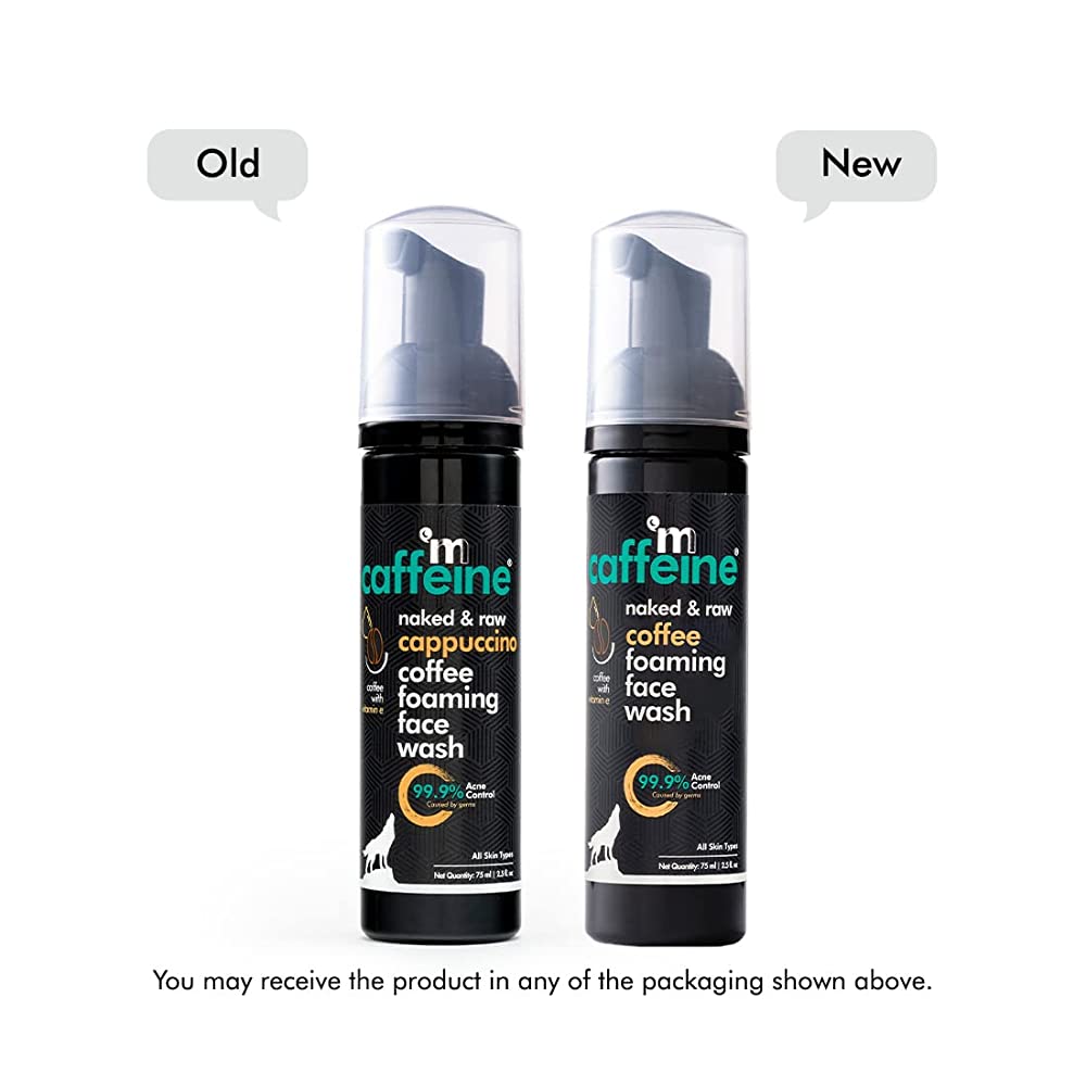 Buy mCaffeine Anti Acne Coffee Foaming Face Wash Online in USA from Chaijava. Fast shipping available.