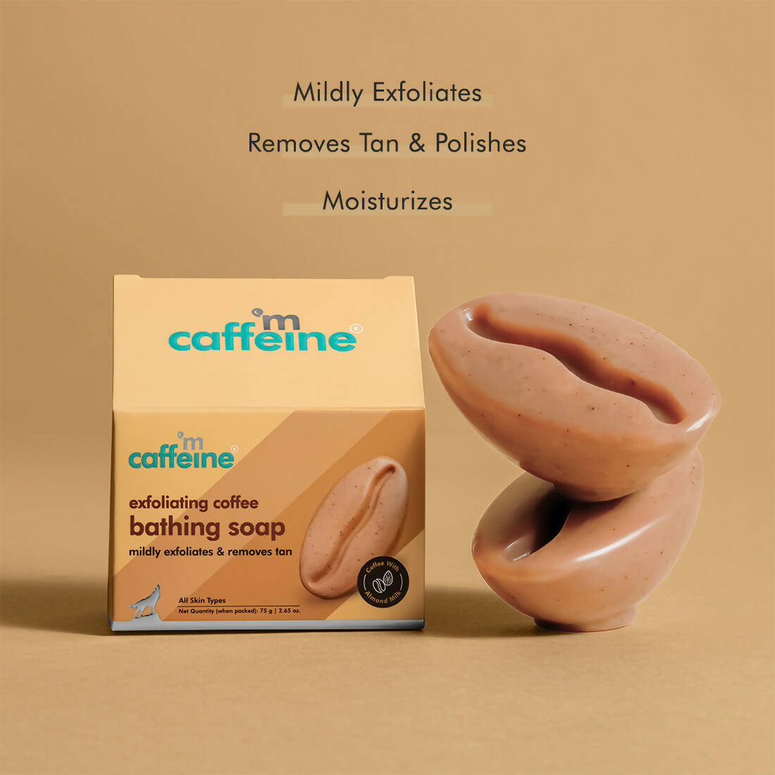Buy mCaffeine Exfoliating Coffee Bathing Bar Online in USA from Chaijava. Fast shipping available.