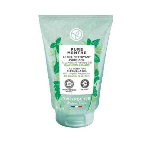 Yves Rocher Pure Menthe The Purifying Cleansing Gel – Ships to USA