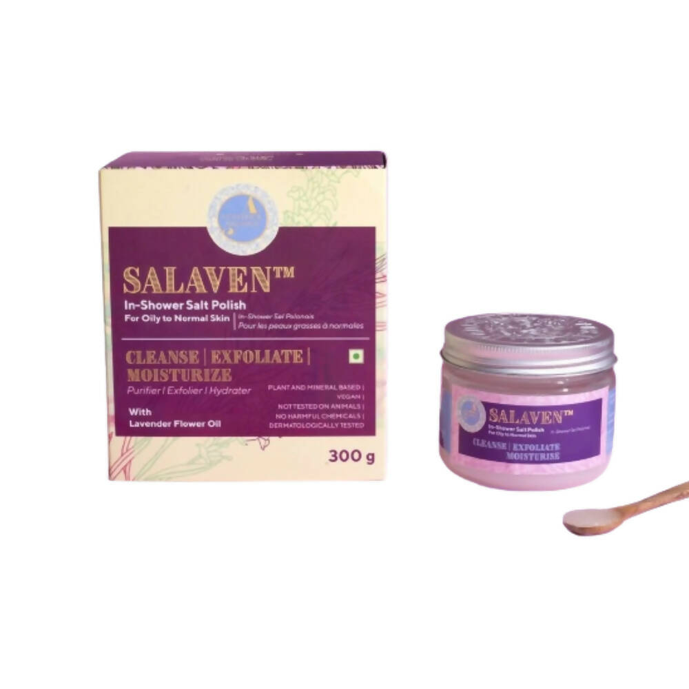 Buy A. Modernica Naturalis Salaven In-Shower Salt Polish for Oily to Normal Skin Online in USA from Chaijava. Fast shipping available.