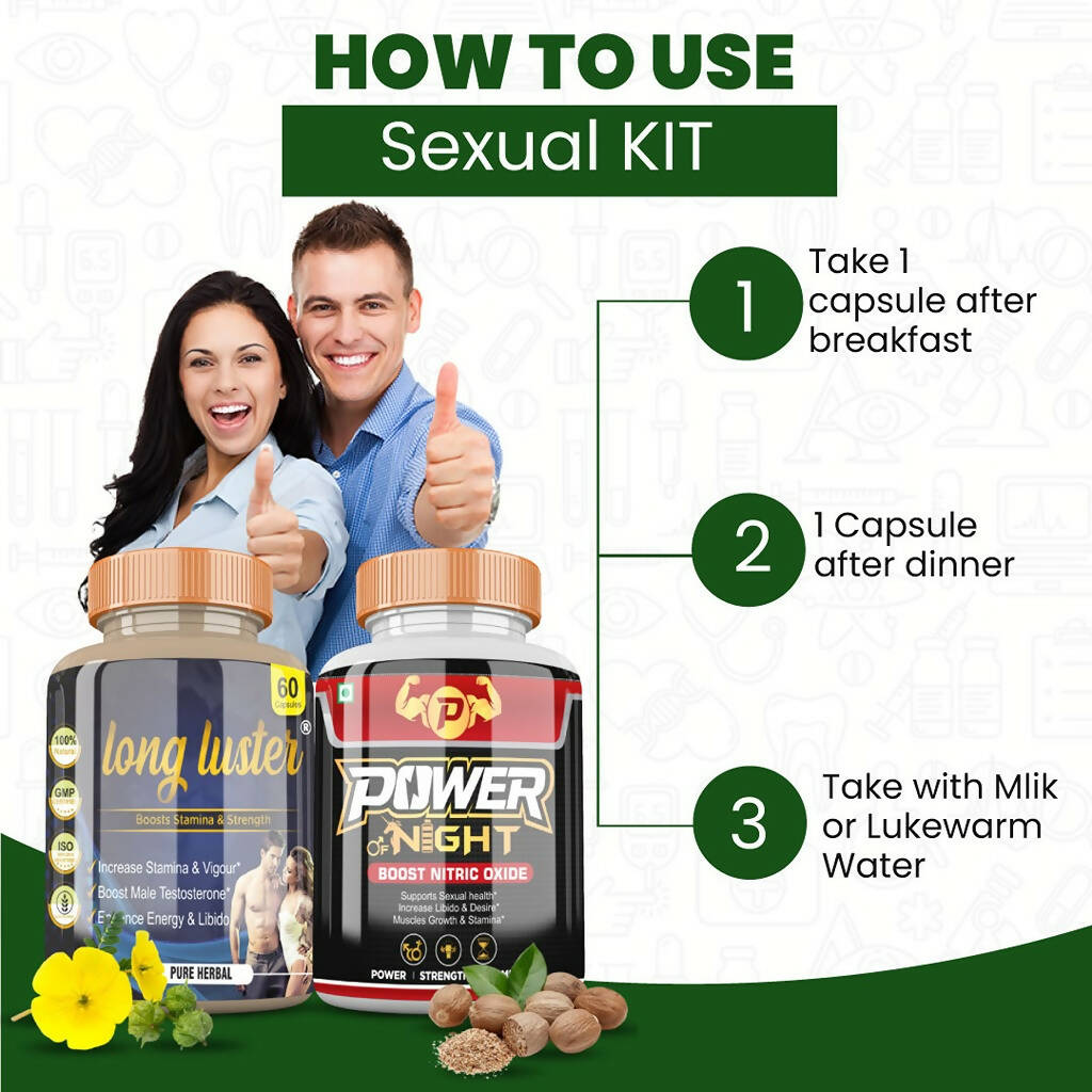 Divya Shree Long Luster and Power of Night unit-dose Combo