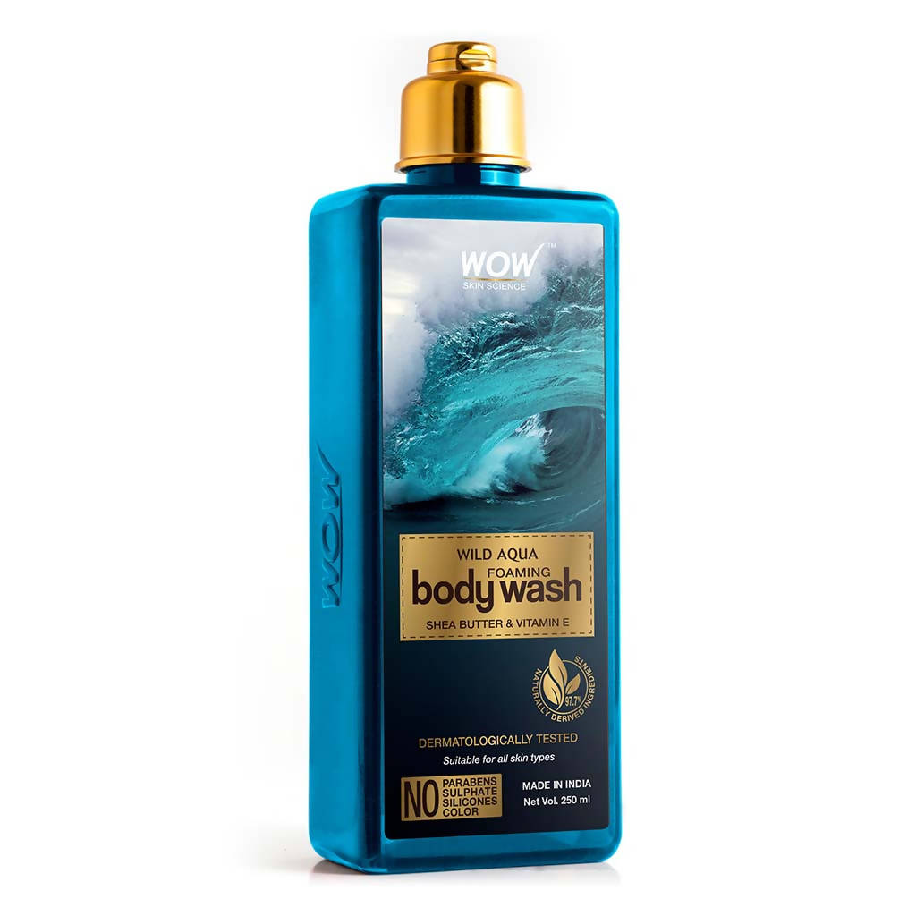Wow Skin Science Wild Aqua Foaming Body Wash – Ships to USA