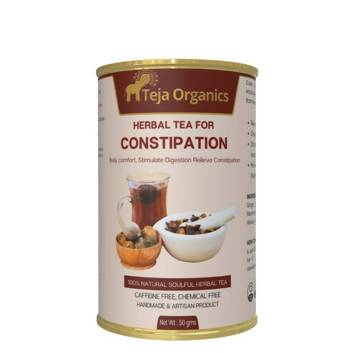 Buy Teja Organics Herbal Tea for Constipation Online in USA from Chaijava. Fast shipping available.