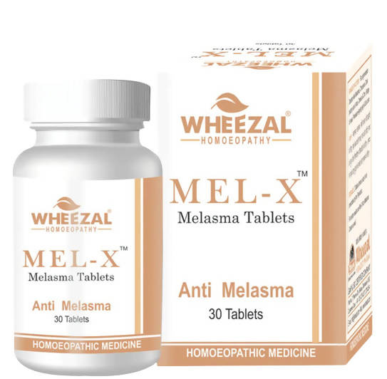 Wheezal natural remedy Mel-X Melasma Tablets – Ships to USA