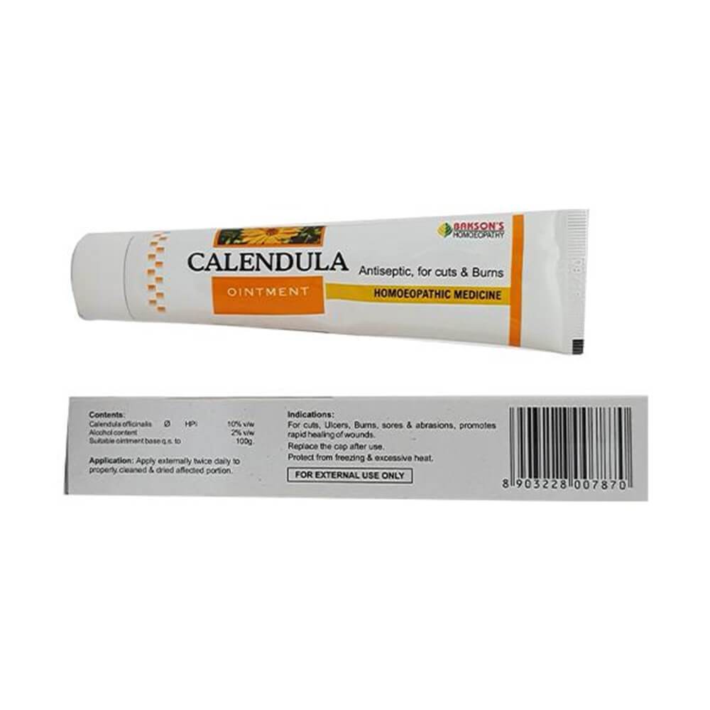 Buy Bakson's natural remedy Calendula Ointment Online in USA from Chaijava. Fast shipping available.