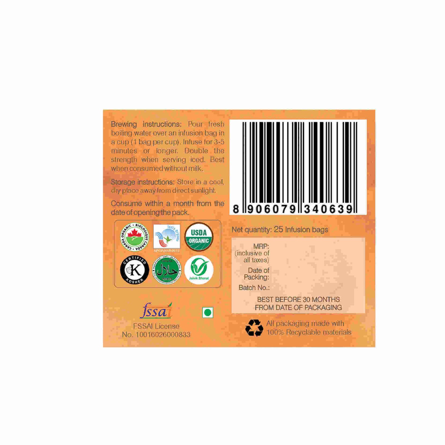 Buy Organic Wellness Cinnamon Cleanse Teabags Online in USA from Chaijava. Fast shipping available.