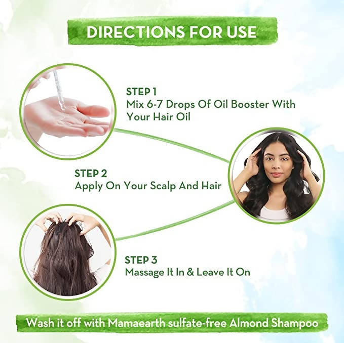 Mamaearth Almond Hair Oil enhancer For wellness y Hair Growth