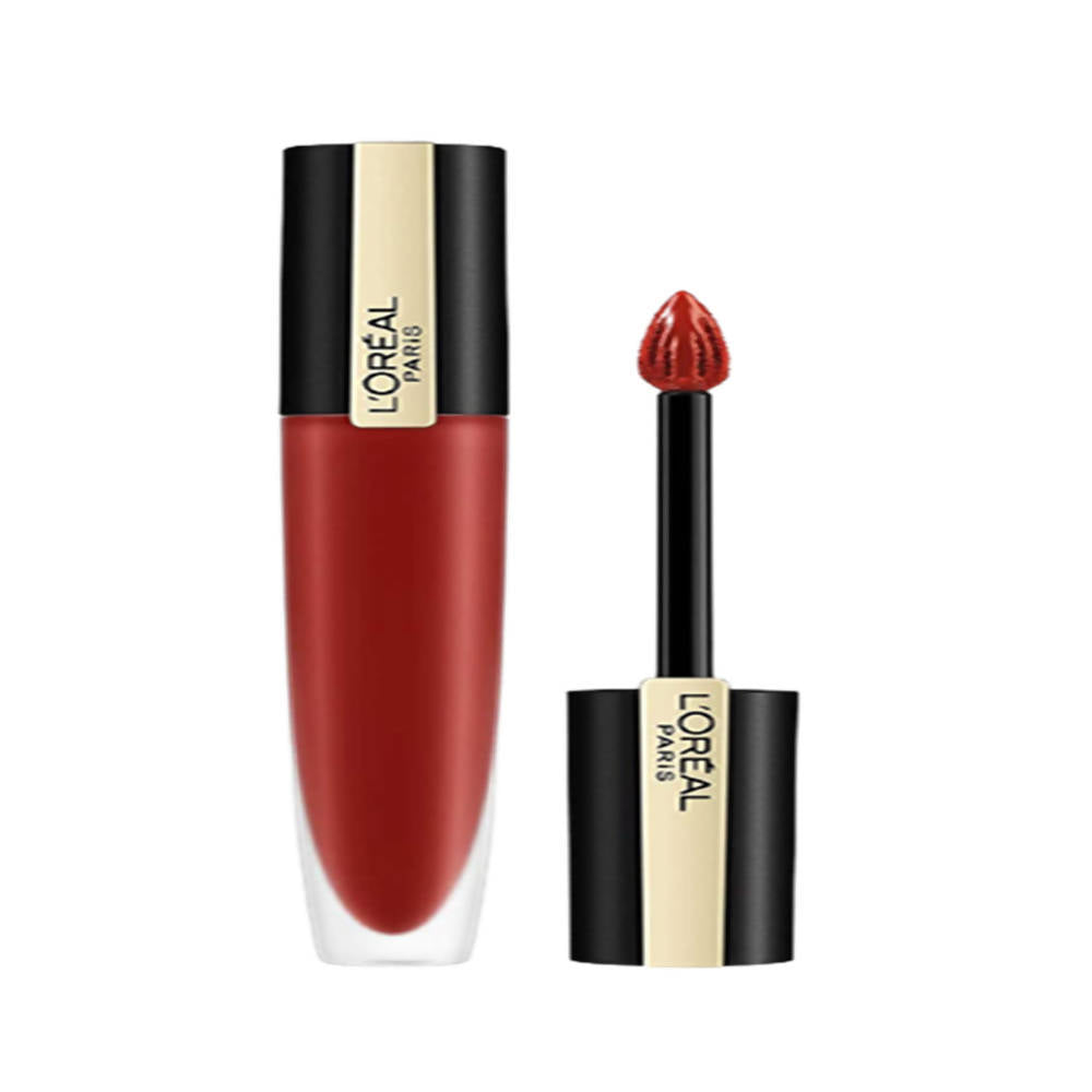 Buy L'Oreal Paris Rouge Signature Matte Liquid Lipstick - 115 I Am Worth It Online in USA from Chaijava. Fast shipping available.