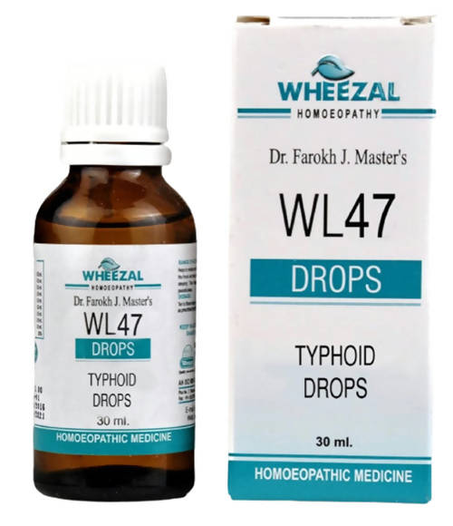 Wheezal natural remedy WL47 Typhoid Drops – Ships to USA