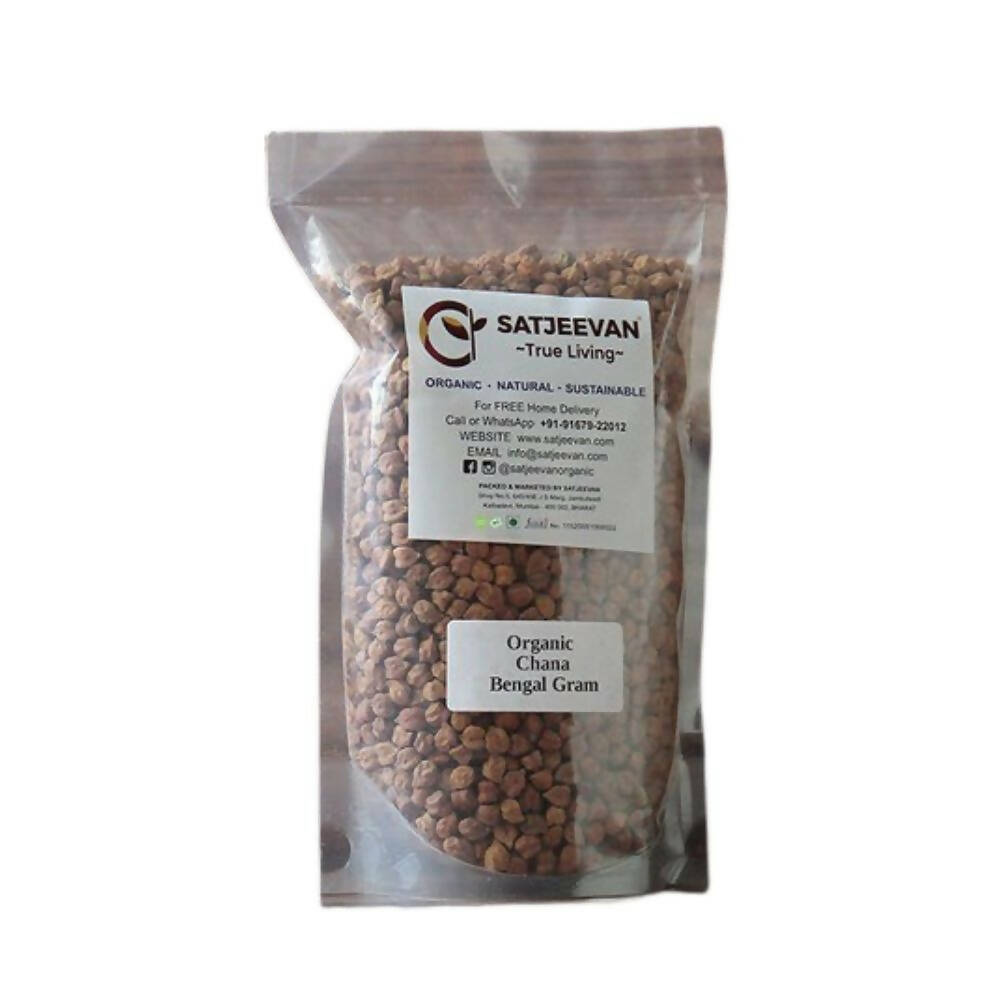 Buy Satjeevan Organic Chana Bengal Gram Online in USA from Chaijava. Fast shipping available.
