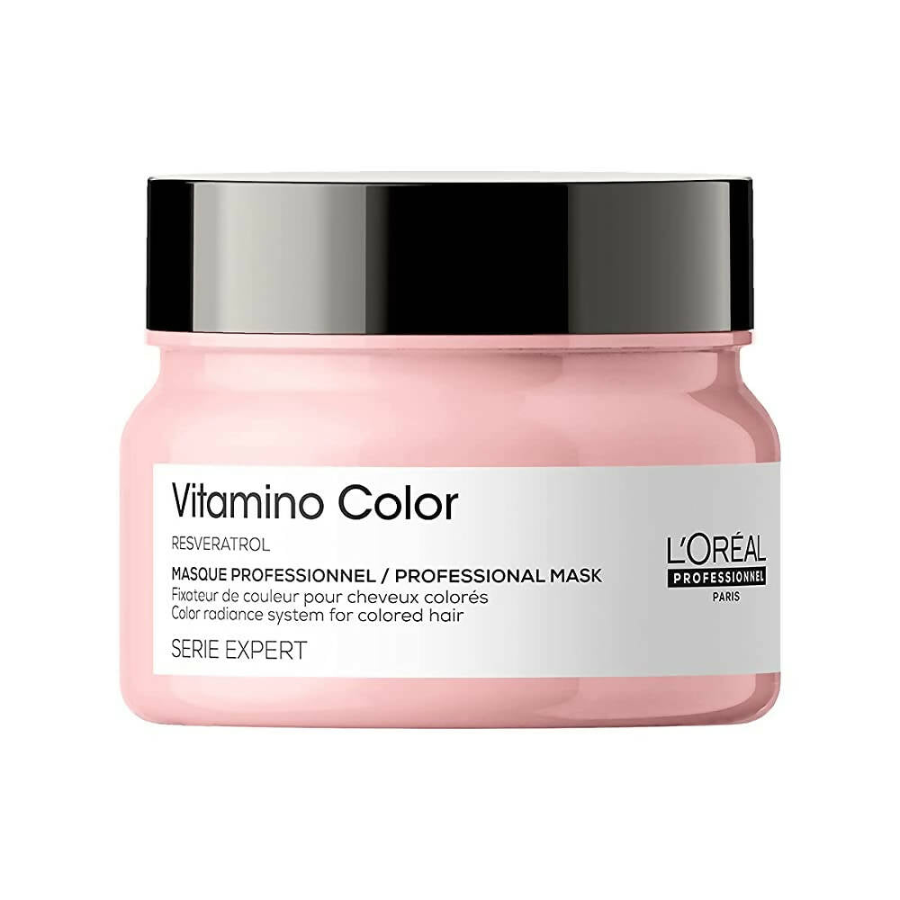 Buy L'Oreal Paris Vitamino Color Hair Mask With Resveratrol For Color-Treated Hair, Serie Expert Online in USA from Chaijava. Fast shipping available.