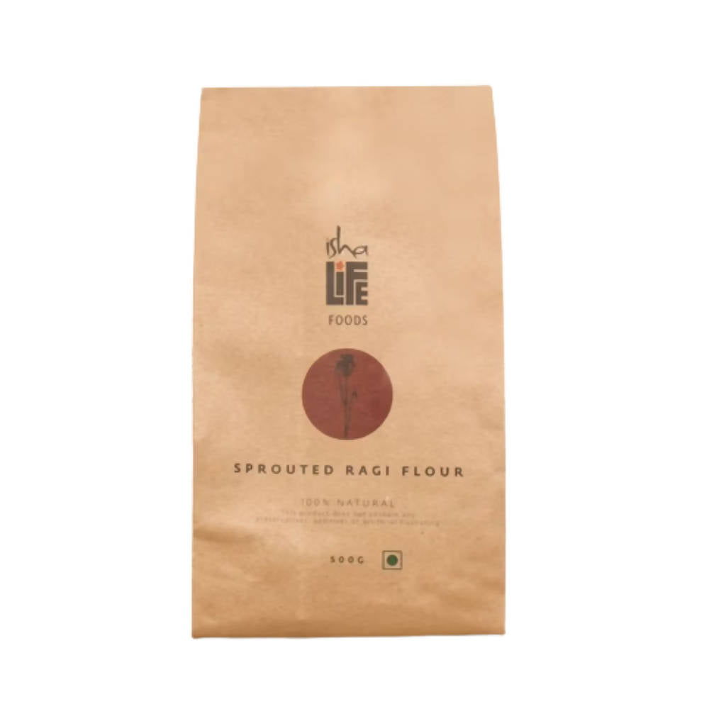 Buy Isha Life Sprouted Ragi Flour (Finger Millet / Nachani) Online in USA from Chaijava. Fast shipping available.