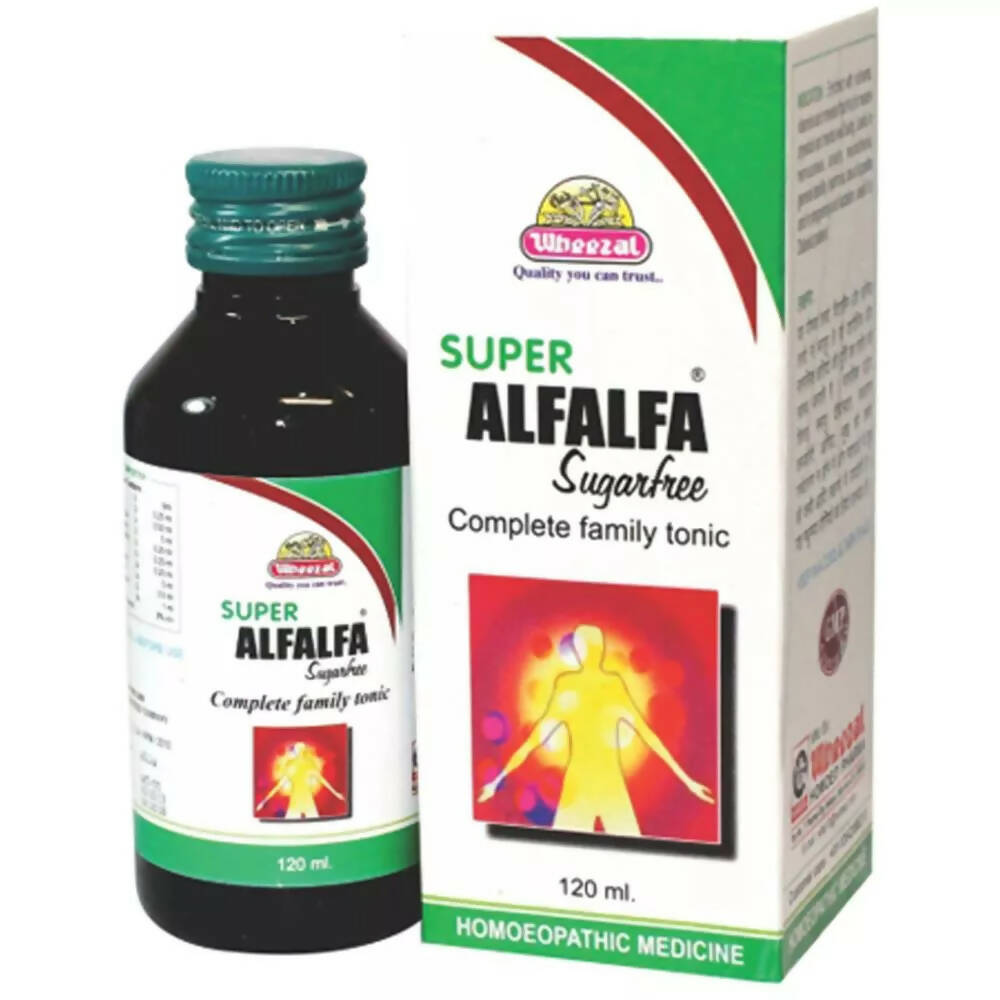 Wheezal natural remedy Super Alfalfa Sugar Free Tonic