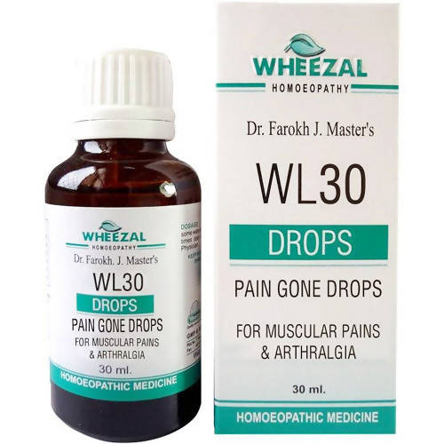 Wheezal natural remedy WL-30 Pain Gone Drops – Ships to USA