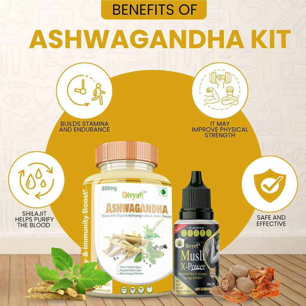 Divya Shree Porush Yovan unit-dose and Oil Combo