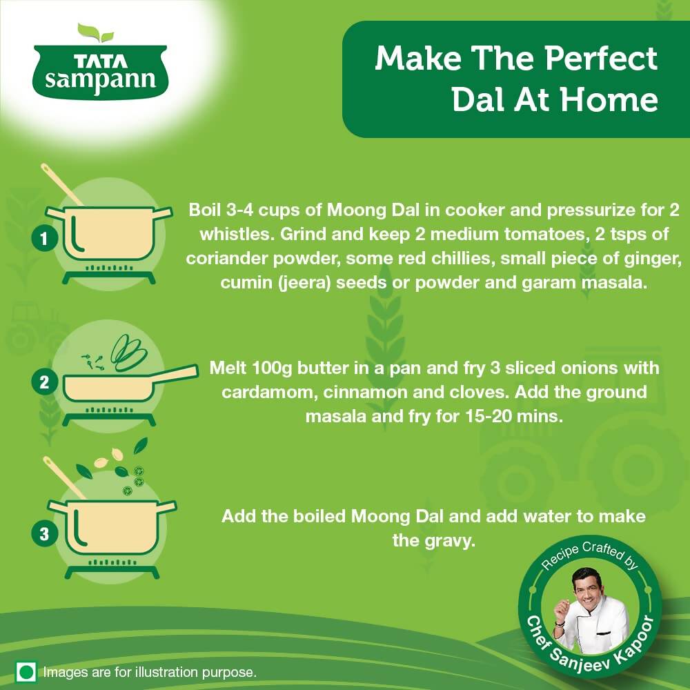 Tata Sampann Unpolished Moong Dal – Ships to USA