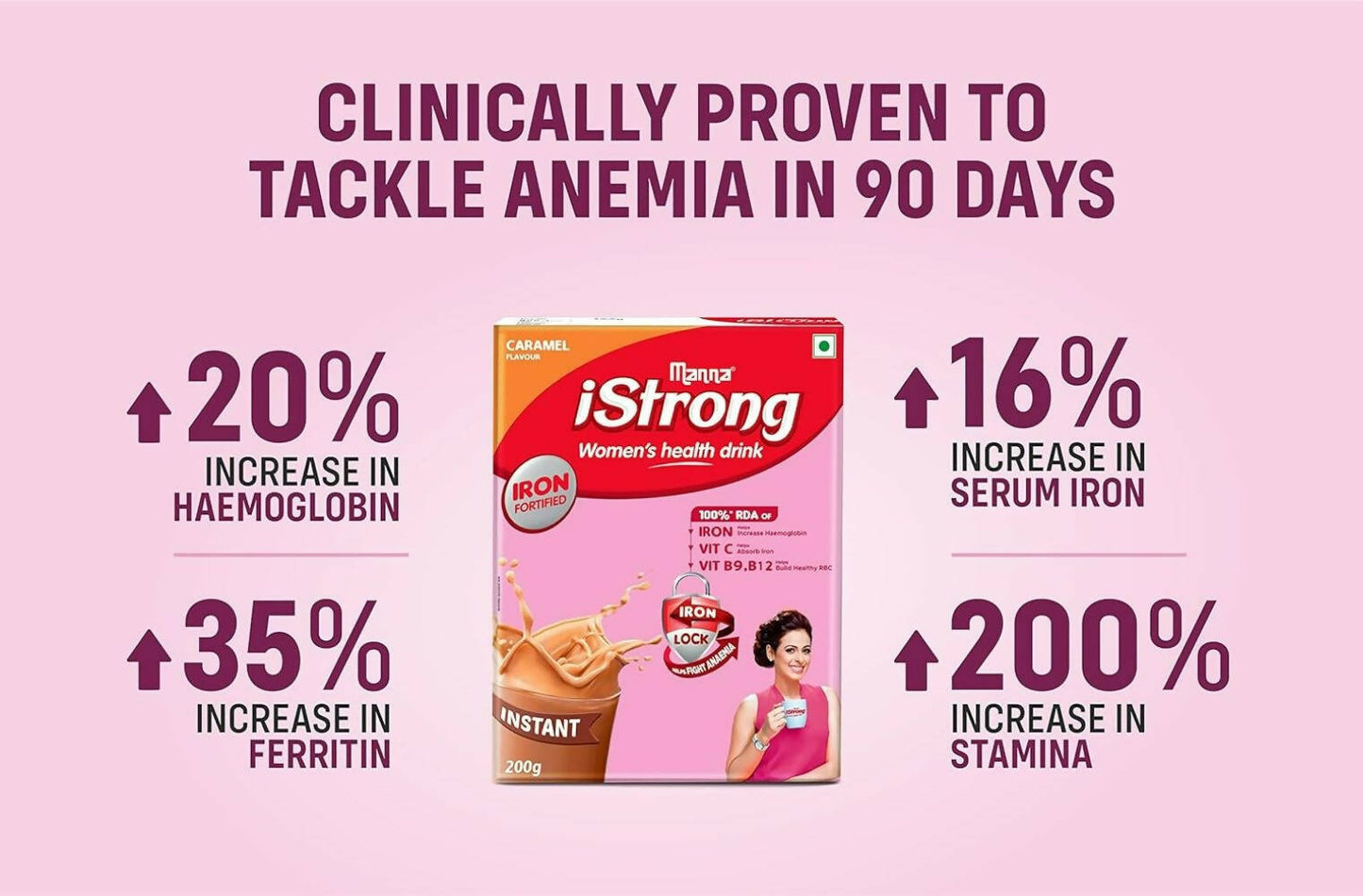 Manna iStrong Millet wellness Drink Mix For Women