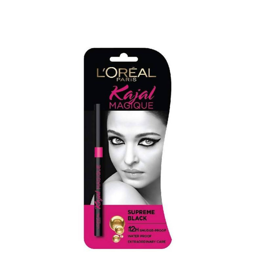 Buy L'Oreal Paris Kajal Magique - Supreme Black Online in USA from Chaijava. Fast shipping available.