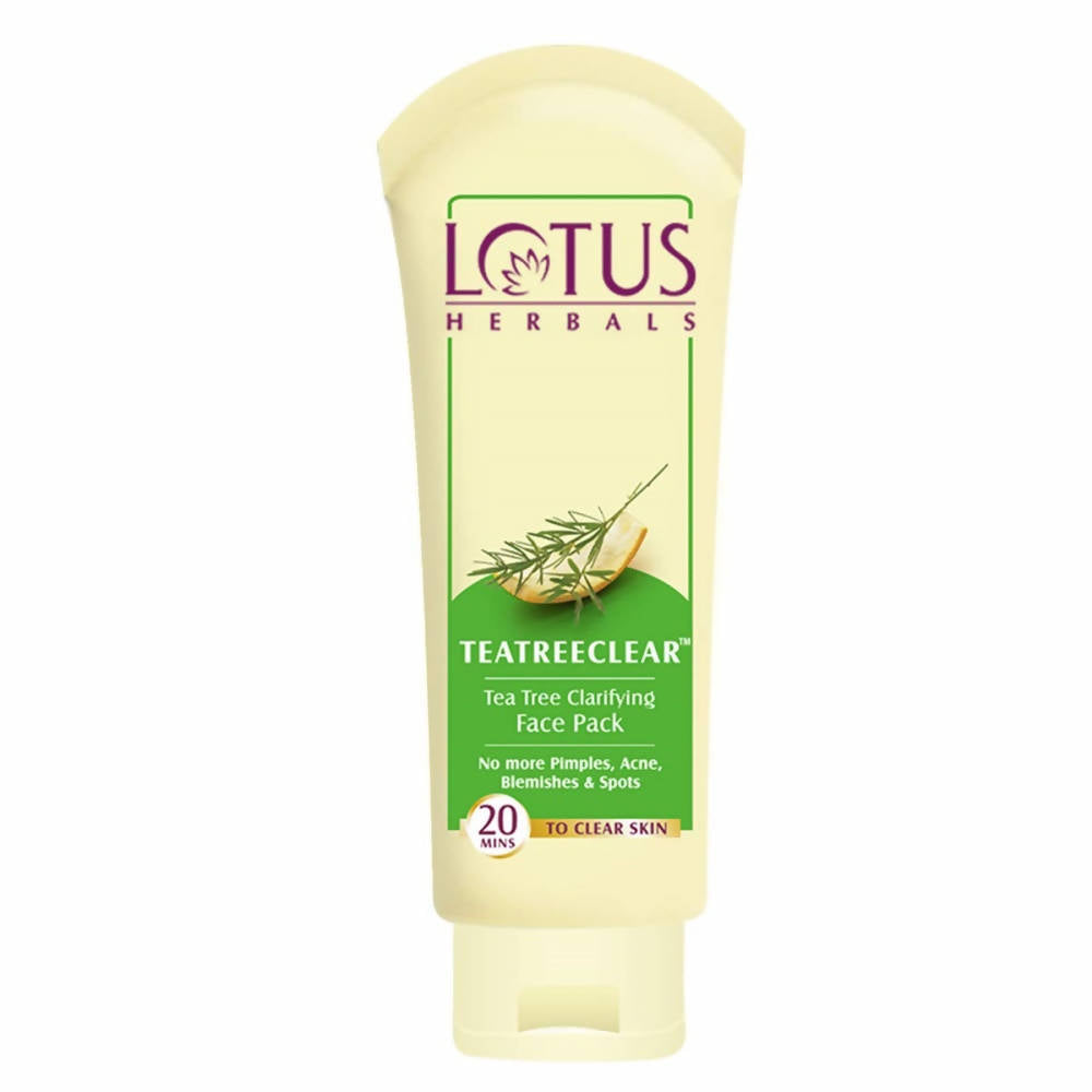 Lotus Herbals Teatreeclear Tea Tree Clarifying Face Pack TrueCure