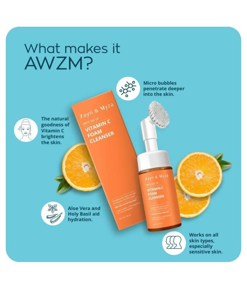Zayn & Myza vitamin C Foaming Face Wash – Ships to USA