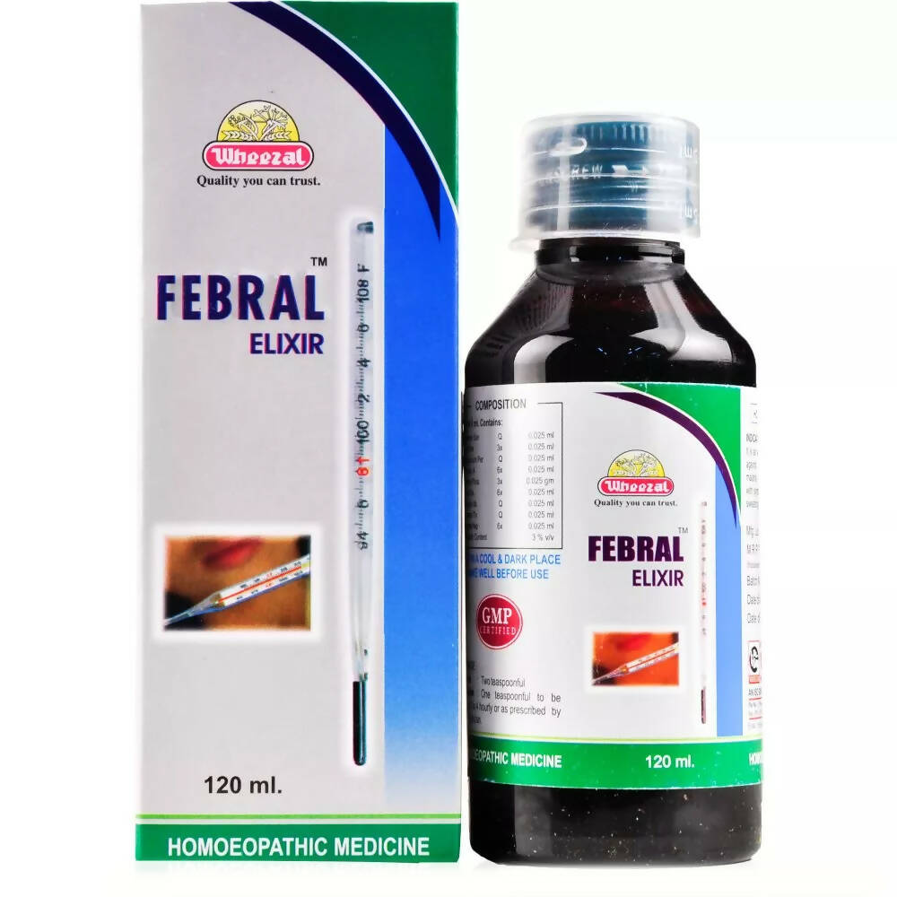 Wheezal natural remedy Febral Elixir Syrup – Ships to USA