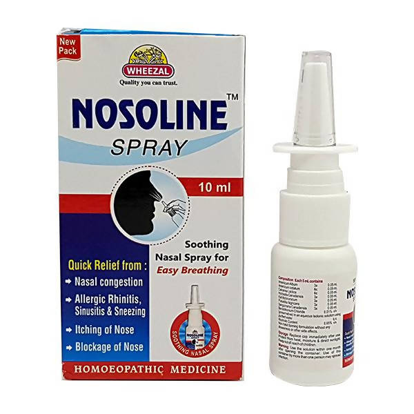 Wheezal Nosoline Nasal Spray – Ships to USA
