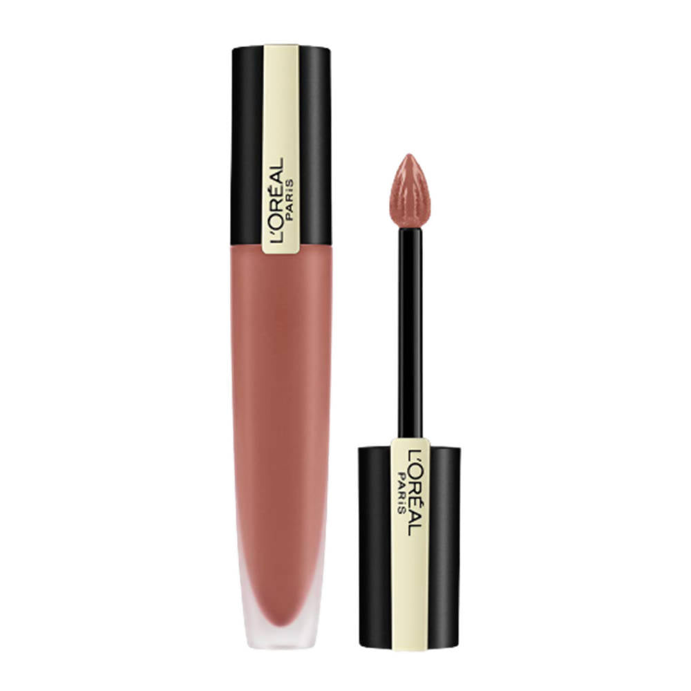 Buy L'Oreal Paris Rouge Signature Matte Liquid Lipstick - 147 I Believe Online in USA from Chaijava. Fast shipping available.
