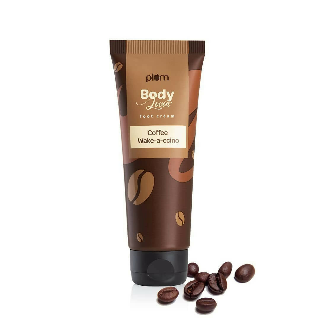 Buy Plum BodyLovin' Coffee Wake-a-ccino Foot Cream Online in USA from Chaijava. Fast shipping available.