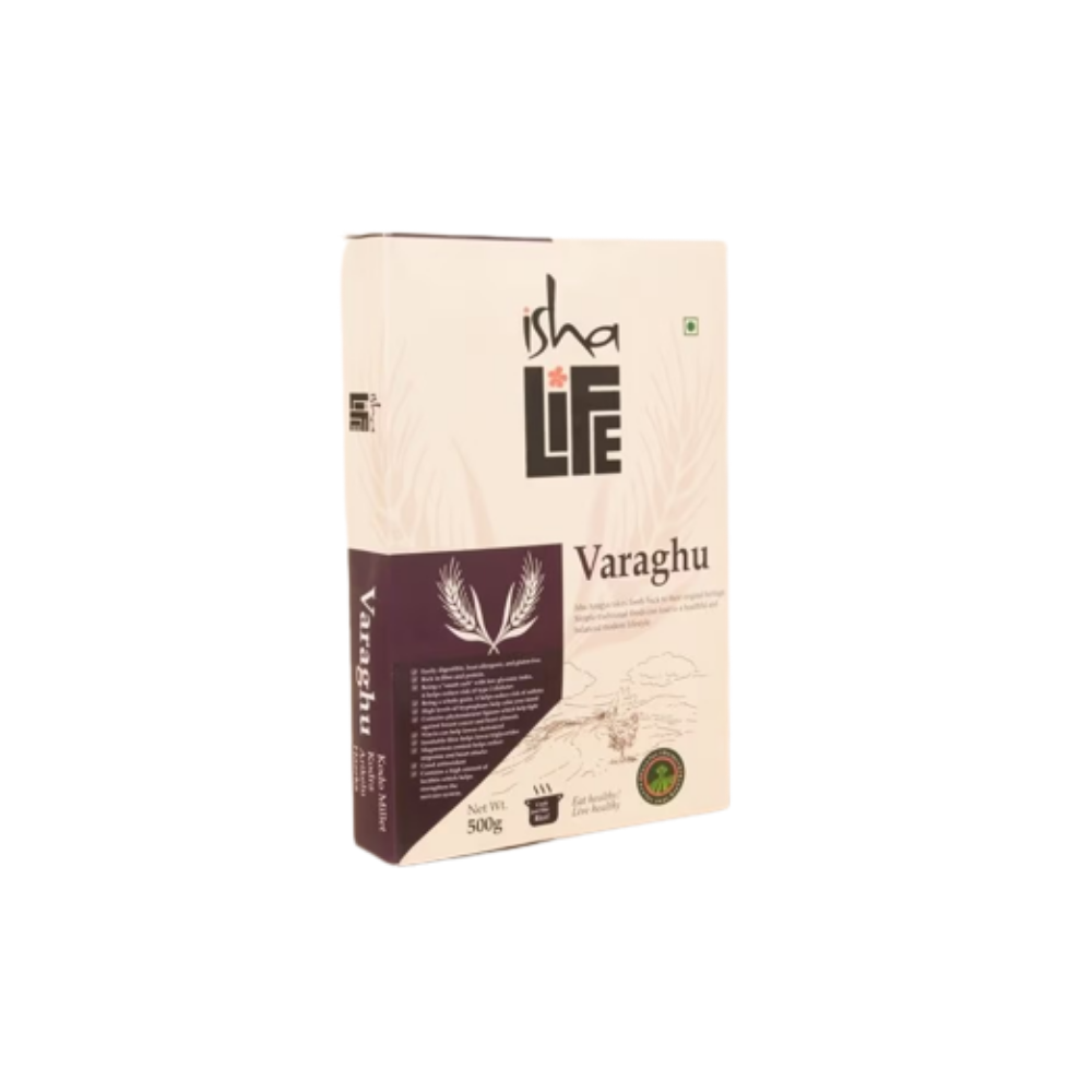 Buy Isha Life Varaghu (Kodo Millet/Kodra) Online in USA from Chaijava. Fast shipping available.