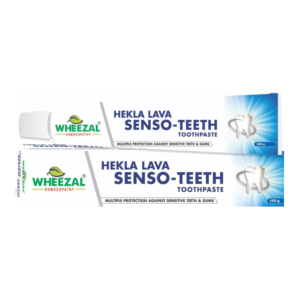 Wheezal Hekla Lava Senso Teeth Toothpaste – Ships to USA