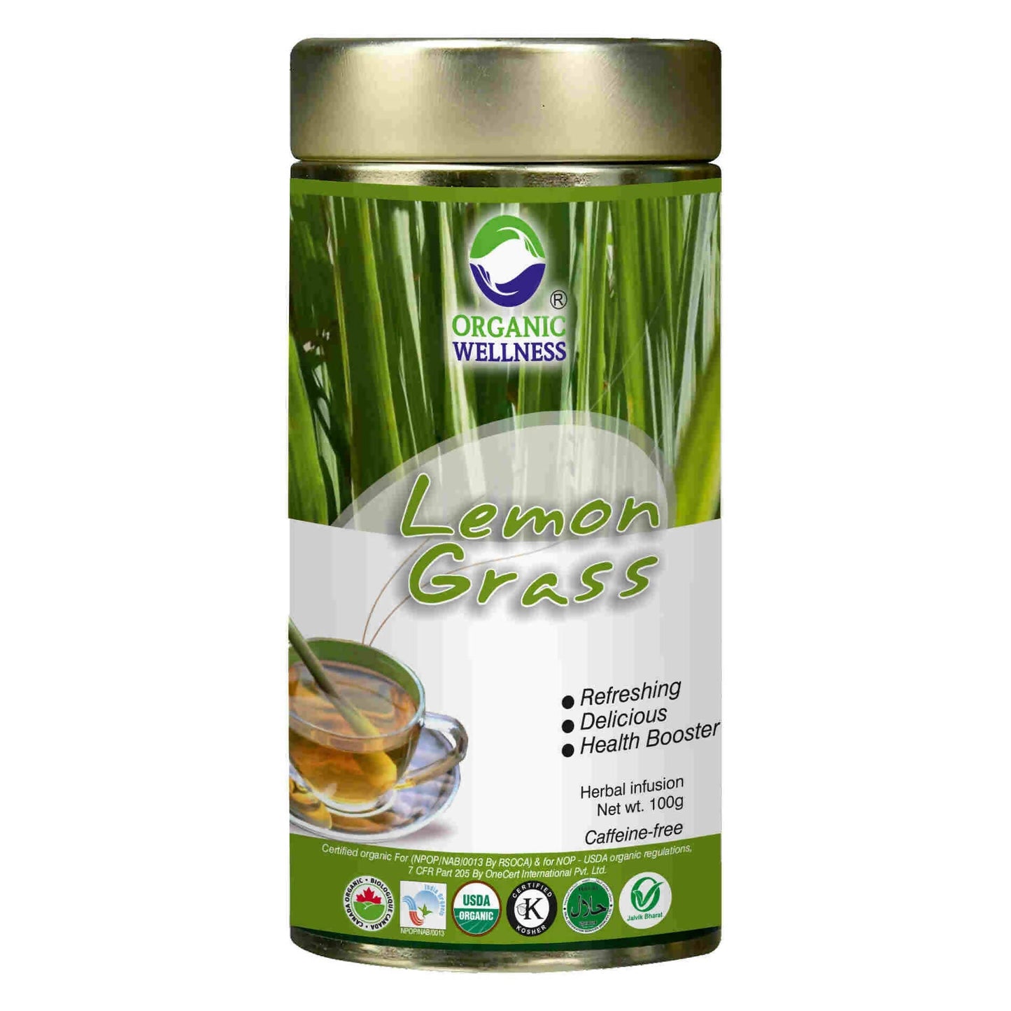 Buy Organic Wellness Blossom Lemongrass Tea Online in USA from Chaijava. Fast shipping available.
