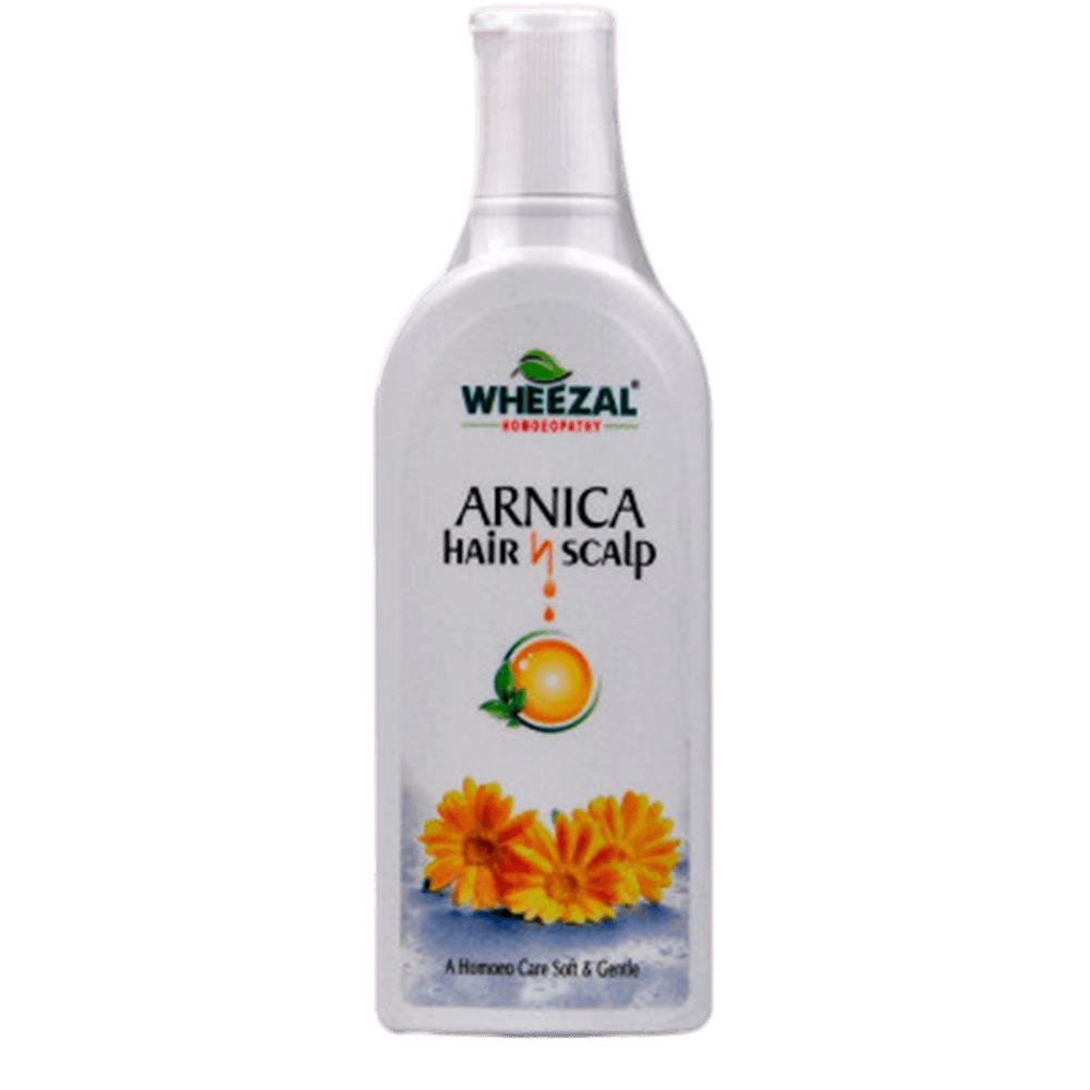 Wheezal natural remedy Arnica Hair and Scalp Shampoo – Ships to USA