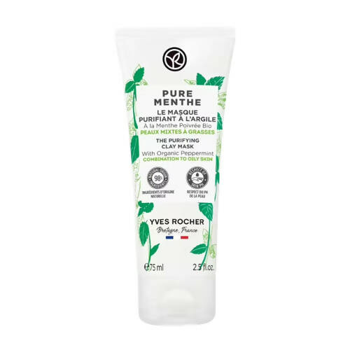Yves Rocher Pure Menthe The Purifying Clay Mask – Ships to USA