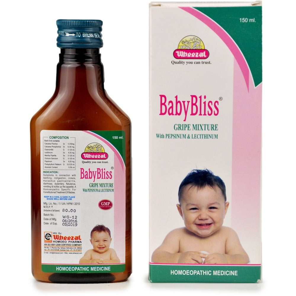 Wheezal Baby Bliss Gripe Mixture – Ships to USA