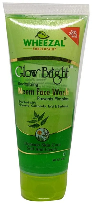 Wheezal Glow Bright Neem Face Wash – Ships to USA
