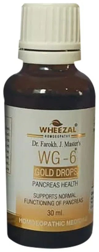 Wheezal natural remedy WG-6 Gold Drops – Ships to USA