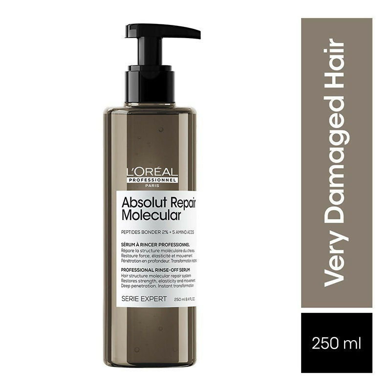 Buy L'Oreal Paris Absolut Repair Molecular Deep Repairing Hair Rinse-Off Serum Online in USA from Chaijava. Fast shipping available.