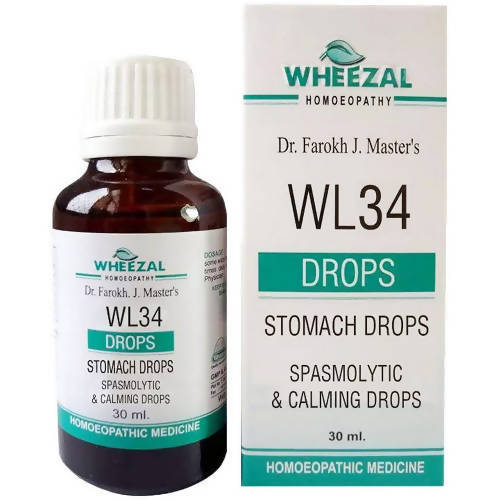 Wheezal natural remedy WL-34 Drops – Ships to USA