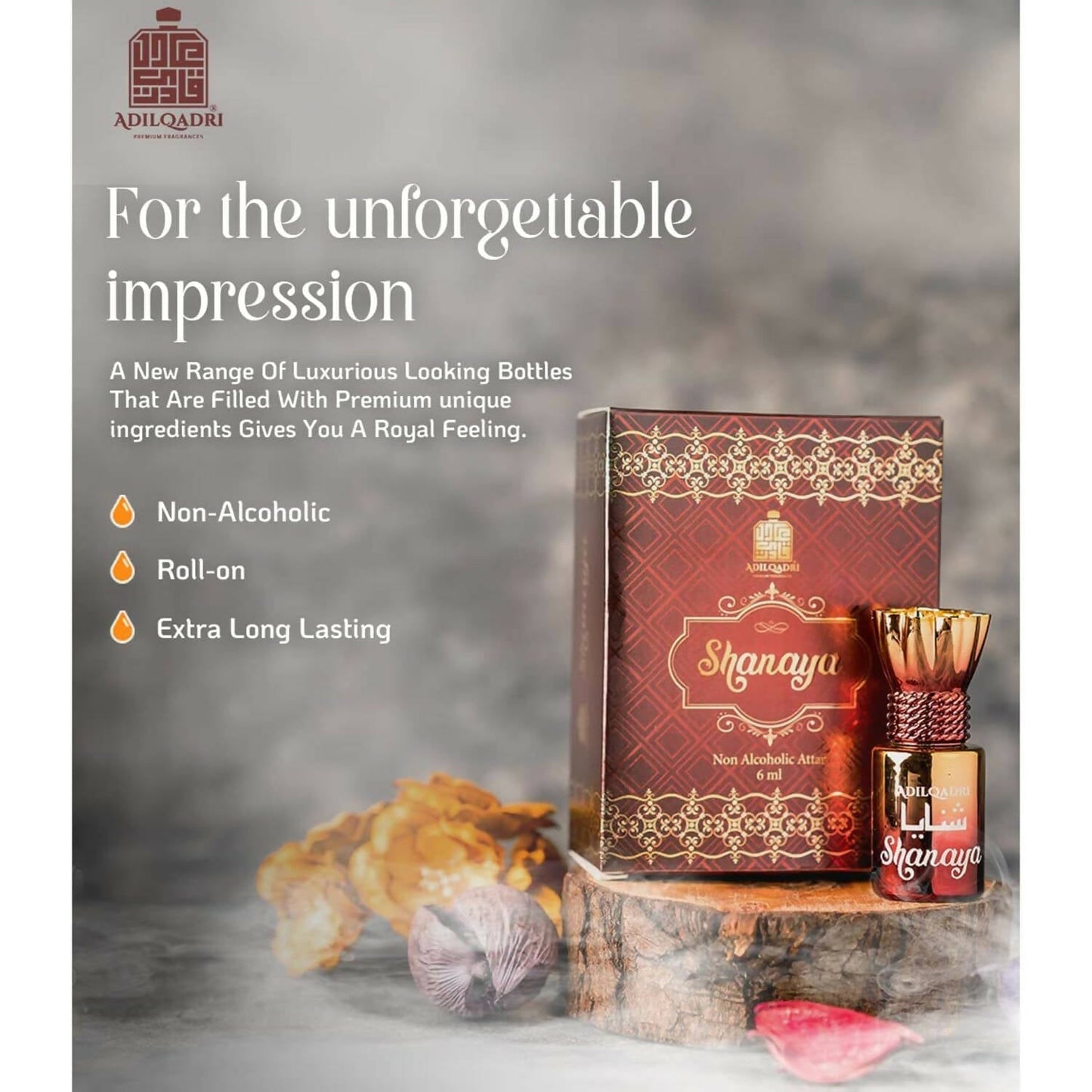 Buy AdilQadri Shanaya Luxury Attar Perfume Online in USA from Chaijava. Fast shipping available.
