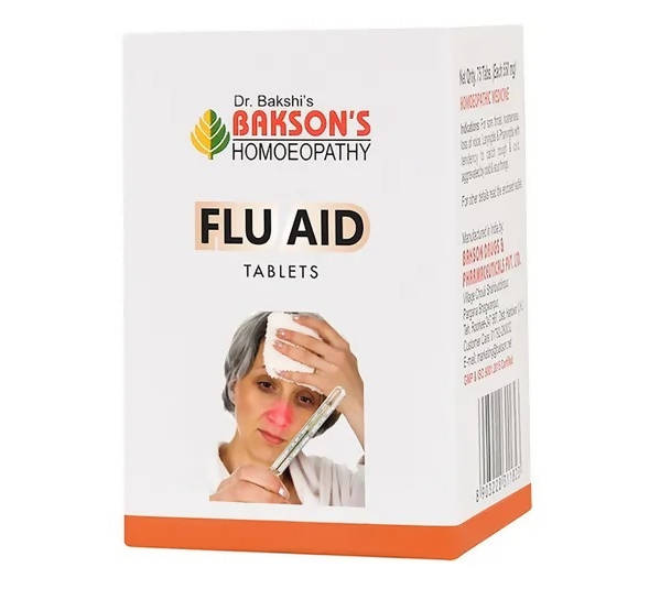 Bakson's natural remedy Flu Aid formulas s