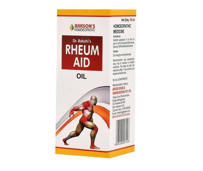 Buy Bakson's natural remedy Rheum Aid Oil Online in USA from Chaijava. Fast shipping available.