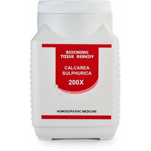 Bakson's natural remedy Calcarea Sulphurica Biochemic formulas s