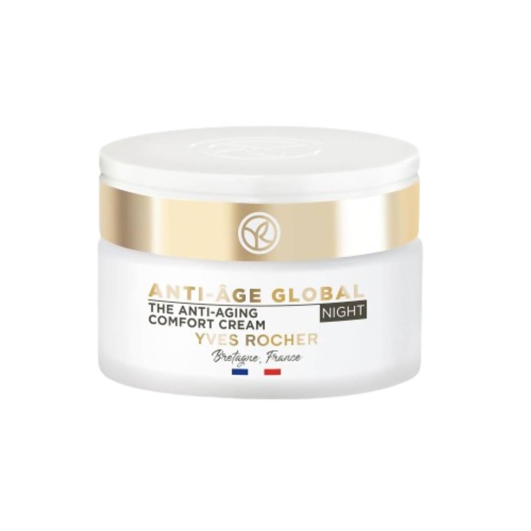 Yves Rocher Anti Age Global Night Care Cream – Ships to USA