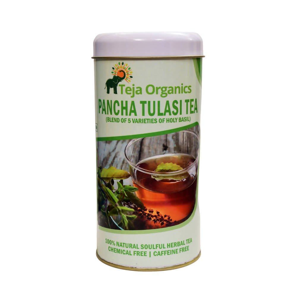 Buy Teja Organics Pancha Tulasi Tea Online in USA from Chaijava. Fast shipping available.