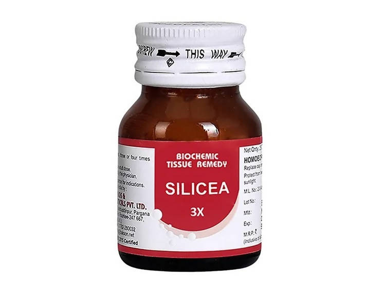 Buy Bakson's natural remedy Silicea Biochemic formulas s Online in USA from Chaijava. Fast shipping available.