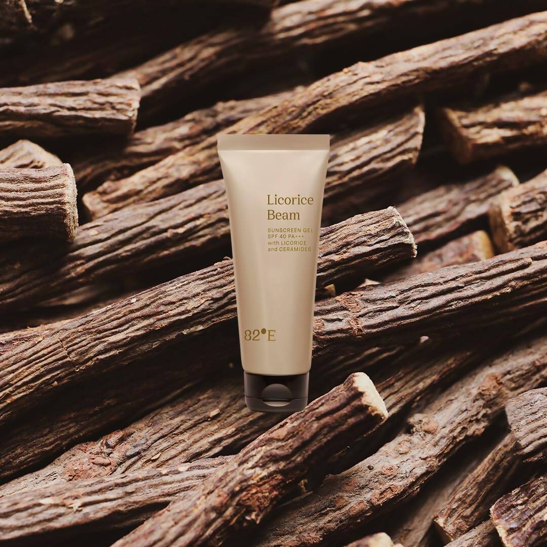 Buy 82E By Deepika Padukone Licorice Beam SPF 40 PA+++ Sunscreen Gel Online in USA from Chaijava. Fast shipping available.